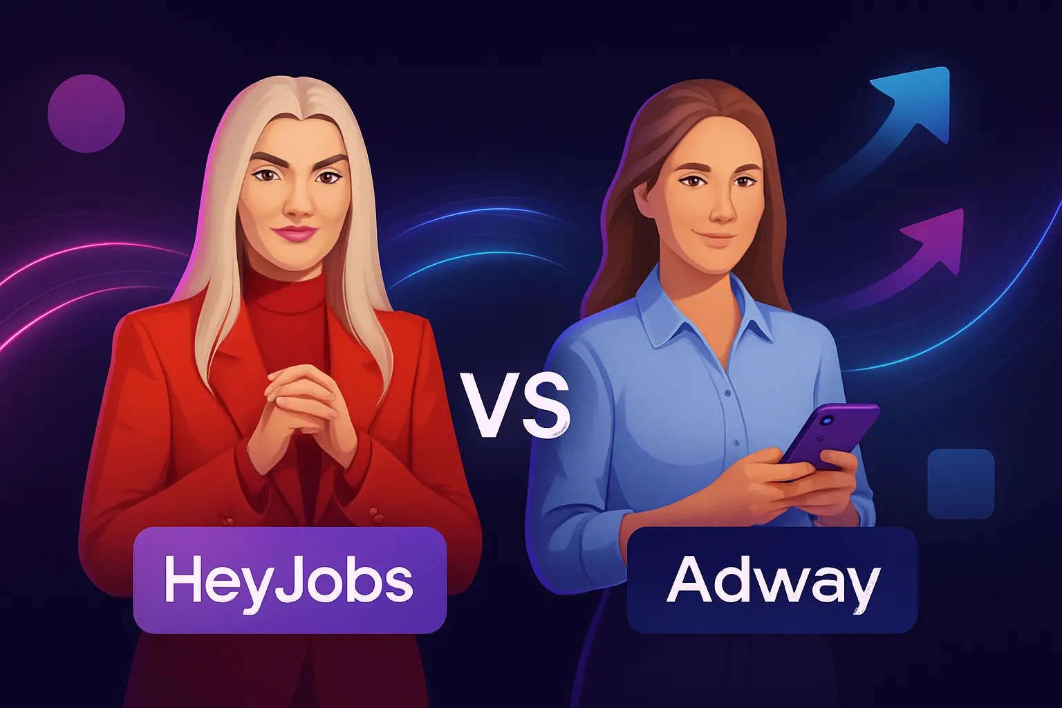 HeyJobs vs Adway for Recruiting Agencies in 2026